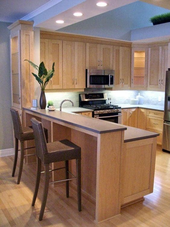 18 modèles d'îles pour les petites cuisines 11 18 modèles d'îles pour les petites cuisines 11