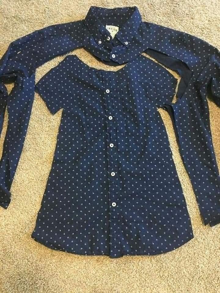 14 idées mignonnes pour réutiliser les chemises de Papa 1 14 idées mignonnes pour réutiliser les chemises de Papa 1