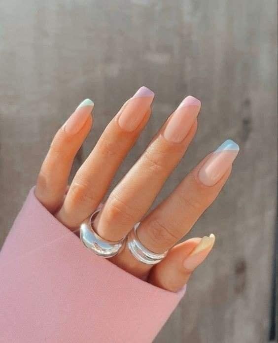26 idées d'ongles dans les tons pastels 17 26 idées d'ongles dans les tons pastels 17