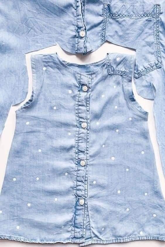 14 idées mignonnes pour réutiliser les chemises de Papa 8 14 idées mignonnes pour réutiliser les chemises de Papa 8