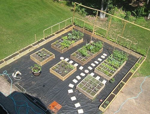 24 idées pour avoir un potager bien organisé 2
