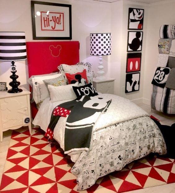 20 Chambres inspirées de Mickey et Minnie Mouse. 18 20 Chambres inspirées de Mickey et Minnie Mouse. 18