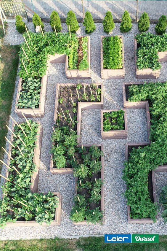 24 idées pour avoir un potager bien organisé 17