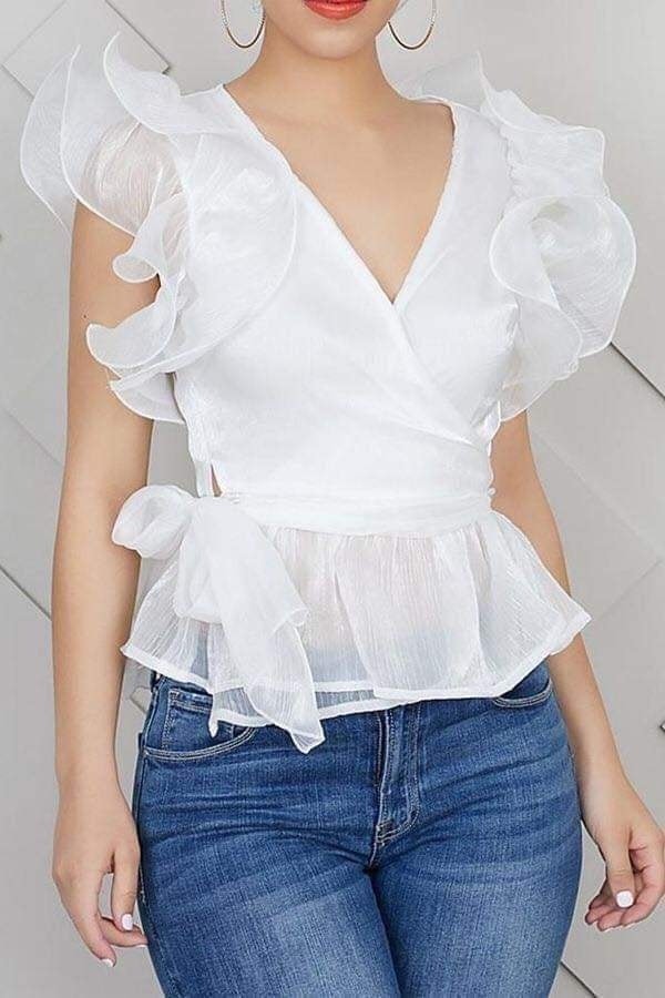 23 idées de blouses blanches qui sont à la mode 1 23 idées de blouses blanches qui sont à la mode 1