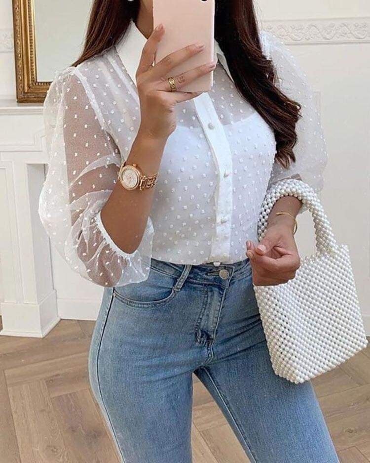 23 idées de blouses blanches qui sont à la mode 15 23 idées de blouses blanches qui sont à la mode 15