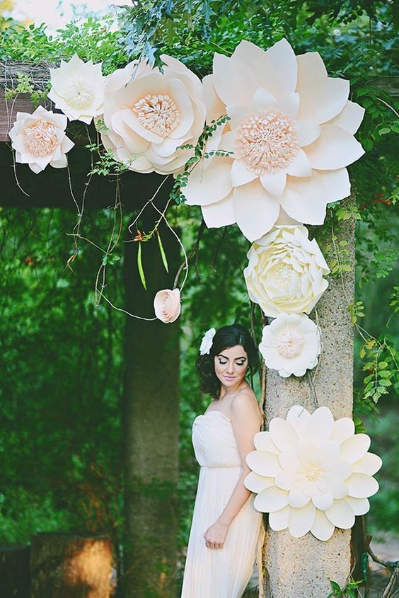 10 déco de mariage diy à faire avec du papier 10 10 déco de mariage diy à faire avec du papier 10
