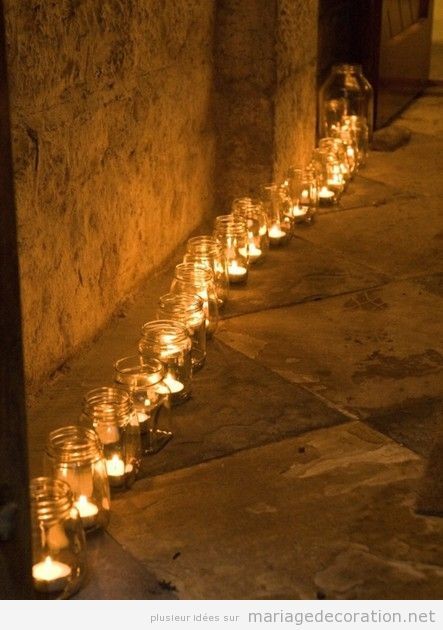 10 déco de mariage diy avec des bougies 11 10 déco de mariage diy avec des bougies 11