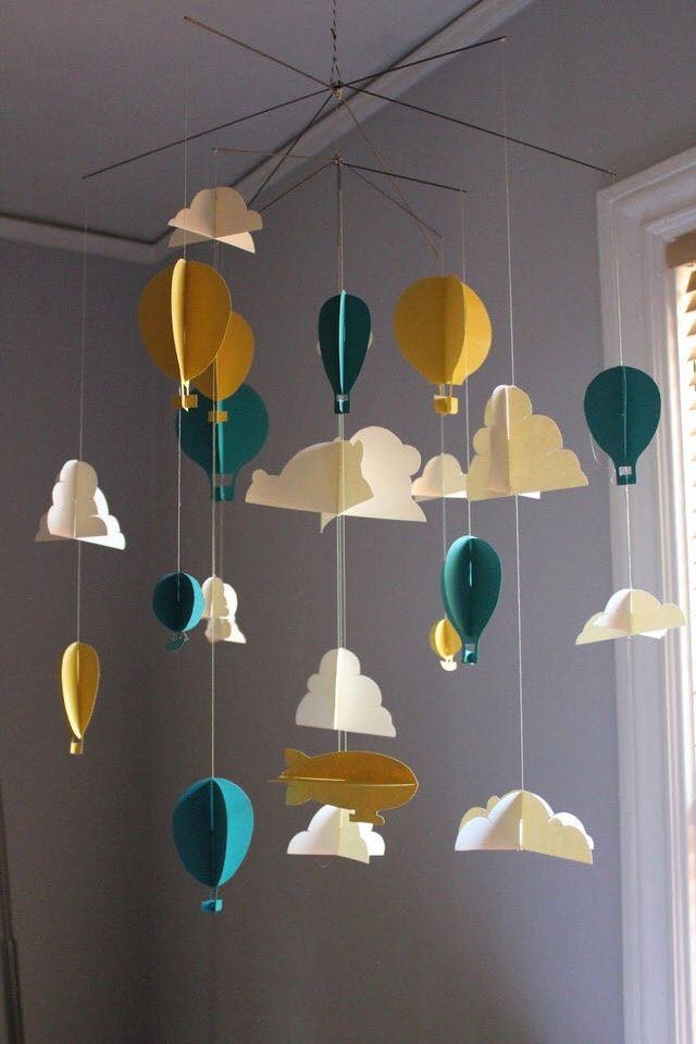 12 Incroyables mobiles en papier à faire soi-même 7 12 Incroyables mobiles en papier à faire soi-même 7