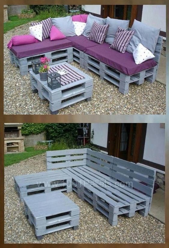 15 Idées pour décorer un petit jardin avec des palettes 9 15 Idées pour décorer un petit jardin avec des palettes 9