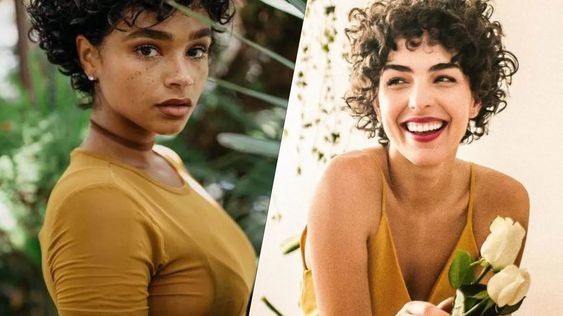 16 Coupes garconne pour femme aux cheveux curly 15 16 Coupes garconne pour femme aux cheveux curly 15