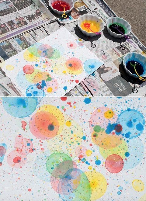 40 Idées de peintures faciles pour les enfants 26 40 Idées de peintures faciles pour les enfants 26