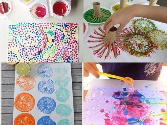 40 Idées de peintures faciles pour les enfants 36 40 Idées de peintures faciles pour les enfants 36