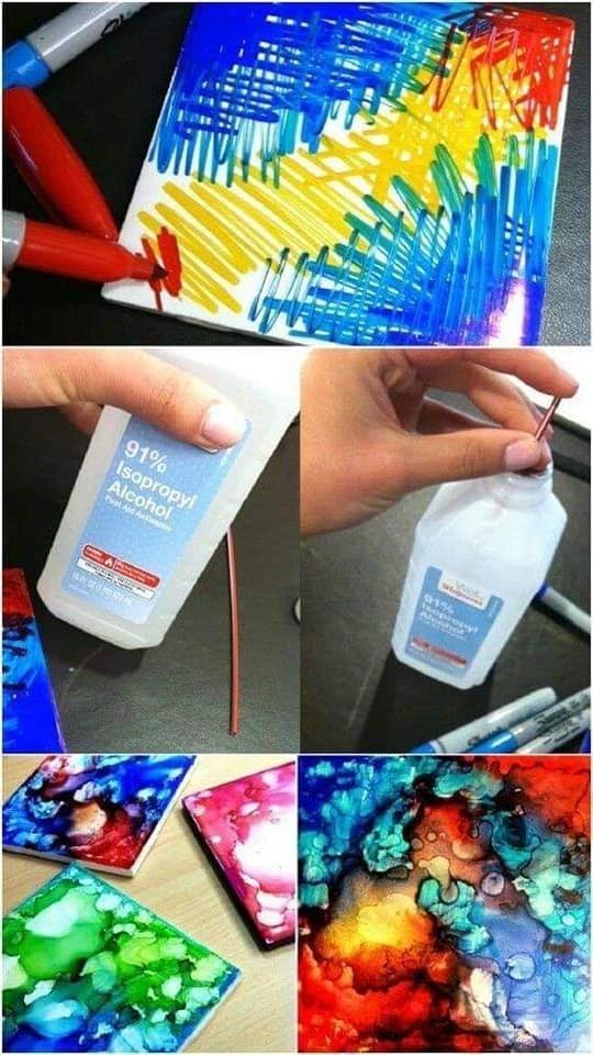 40 Idées de peintures faciles pour les enfants 8 40 Idées de peintures faciles pour les enfants 8
