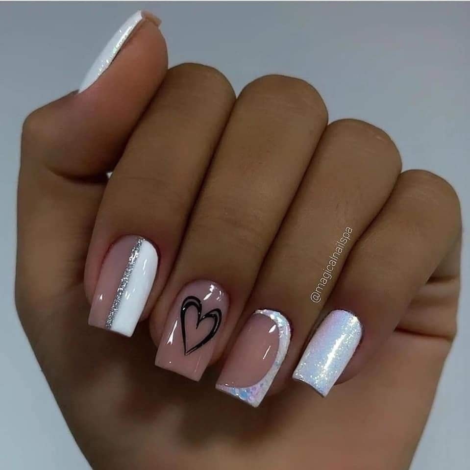 18 idées d'ongles courts dans les tons tendances 15 18 idées d'ongles courts dans les tons tendances 15