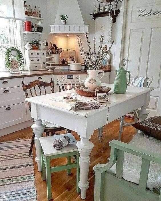 21 idées de déco de cuisines à la campagne 10 21 idées de déco de cuisines à la campagne 10