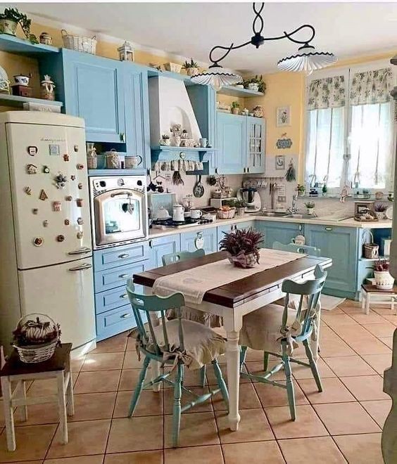 21 idées de déco de cuisines à la campagne 1 21 idées de déco de cuisines à la campagne 1