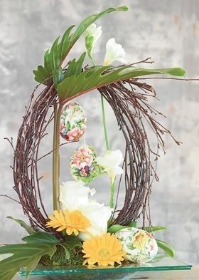 21 top idées de composition florale de Pâques 24 21 top idées de composition florale de Pâques 24