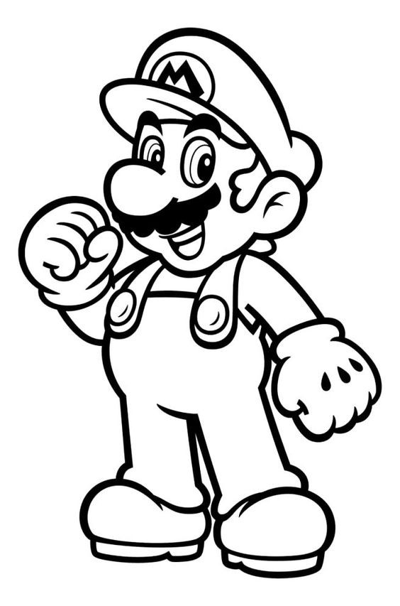 22 top idées de Coloriages Mario Gratuits à imprimer 6 22 top idées de Coloriages Mario Gratuits à imprimer 6