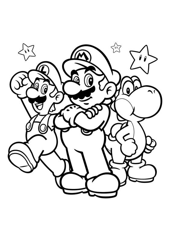 22 top idées de Coloriages Mario Gratuits à imprimer 8 22 top idées de Coloriages Mario Gratuits à imprimer 8