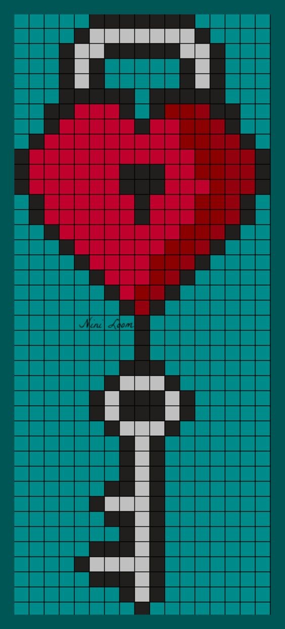 29 top idées de pixel art amour 17 29 top idées de pixel art amour 17
