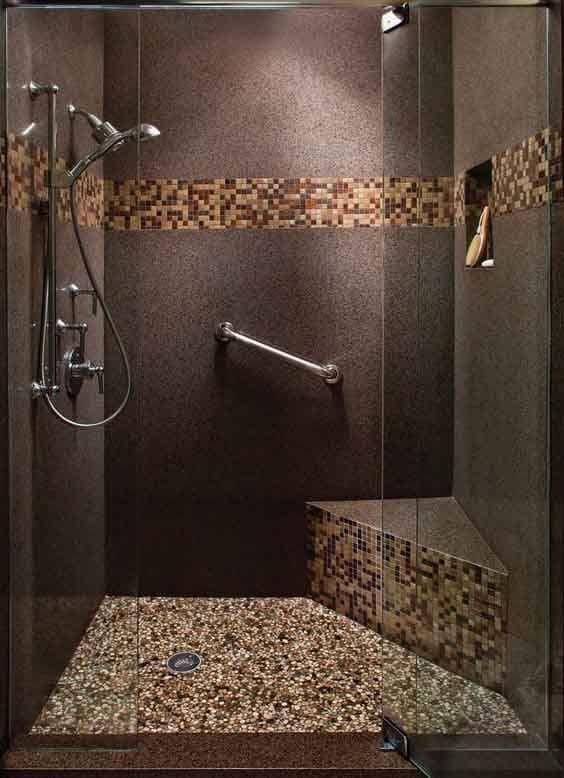 24 Décorations rustiques de murs et sols pour salles de bain 5 24 Décorations rustiques de murs et sols pour salles de bain 5