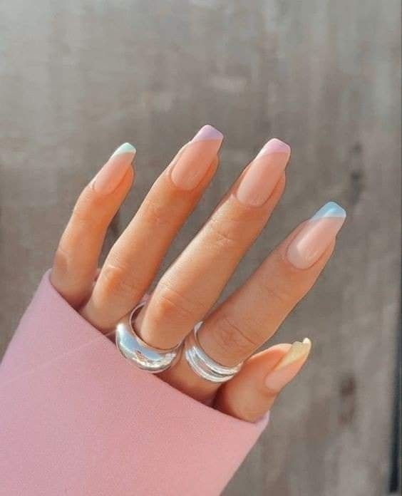 26 idées d'ongles dans les tons pastels 17 26 idées d'ongles dans les tons pastels 17
