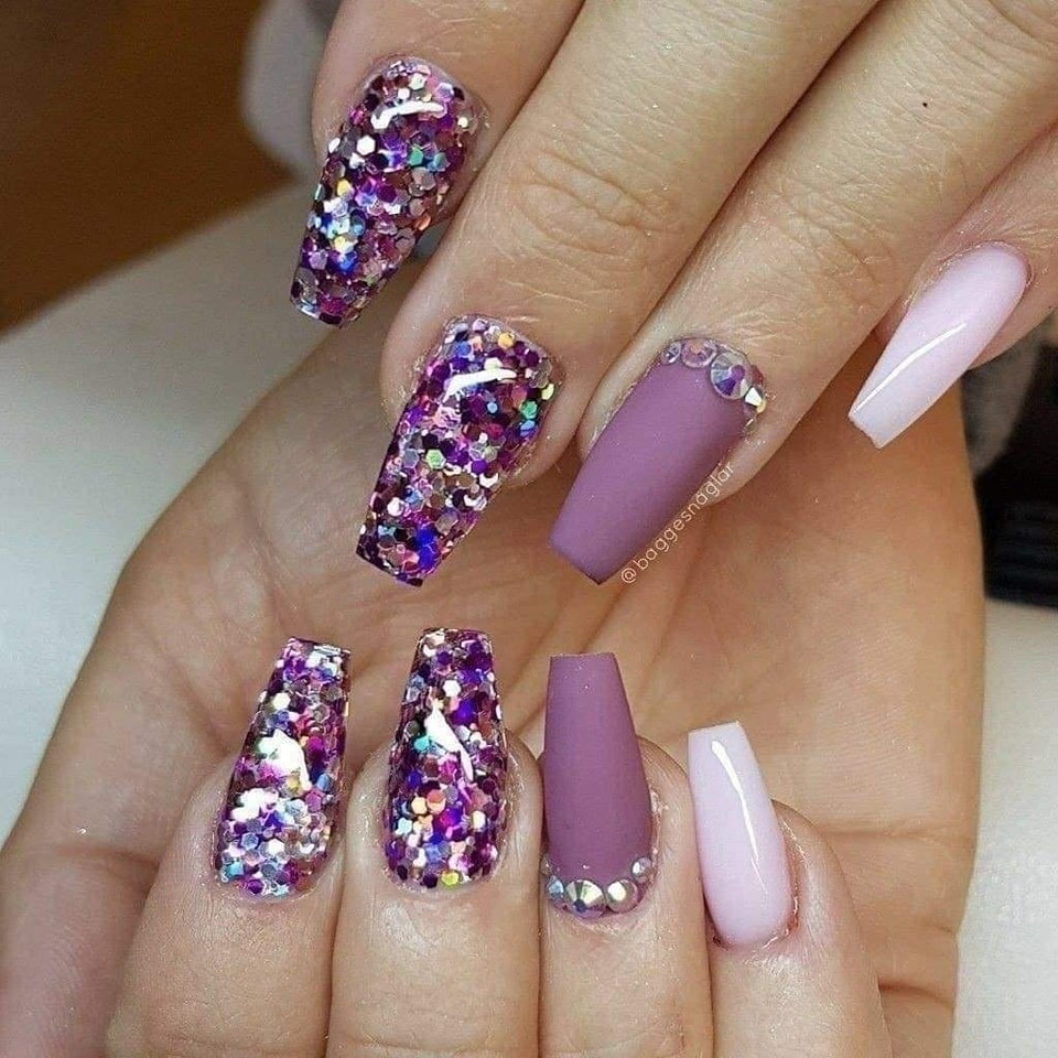 28 Nails art pour des Ongles dans les tons Violet 16 28 Nails art pour des Ongles dans les tons Violet 16