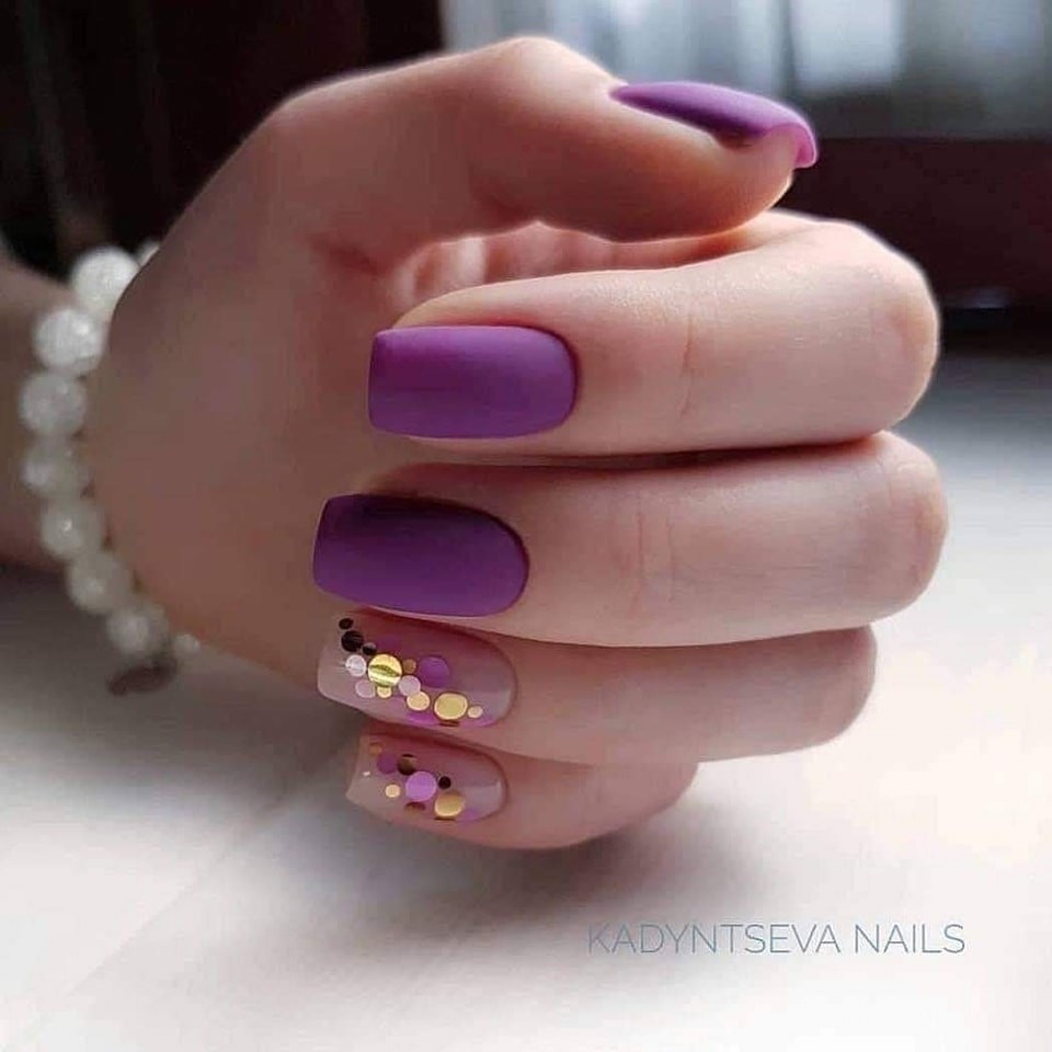 28 Nails art pour des Ongles dans les tons Violet 27 28 Nails art pour des Ongles dans les tons Violet 27