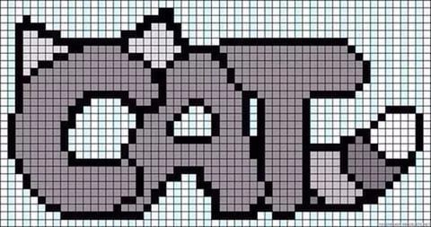 30 pixel art chat faciles pour débutants 13 30 pixel art chat faciles pour débutants 13