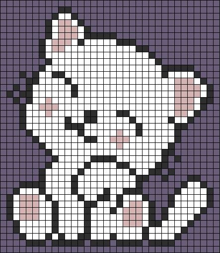 30 pixel art chat faciles pour débutants 27 30 pixel art chat faciles pour débutants 27