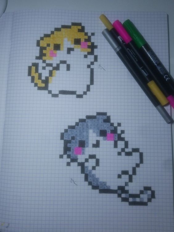 30 pixel art chat faciles pour débutants 5 30 pixel art chat faciles pour débutants 5