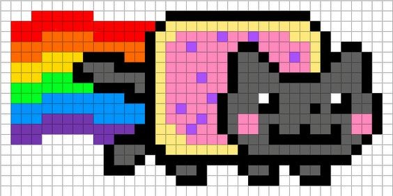 30 pixel art chat faciles pour débutants 7 30 pixel art chat faciles pour débutants 7