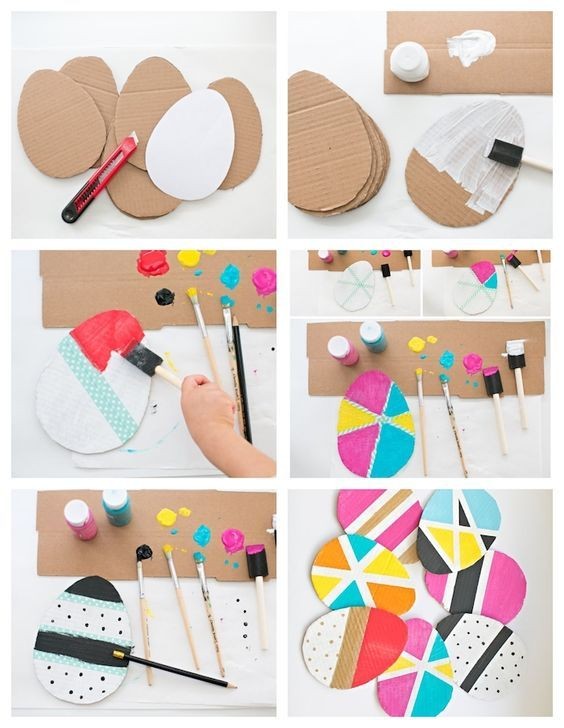33 idées de bricolages originaux pour Pâques 13 33 idées de bricolages originaux pour Pâques 13