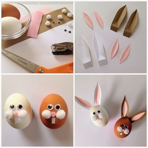 33 idées de bricolages originaux pour Pâques 17 33 idées de bricolages originaux pour Pâques 17
