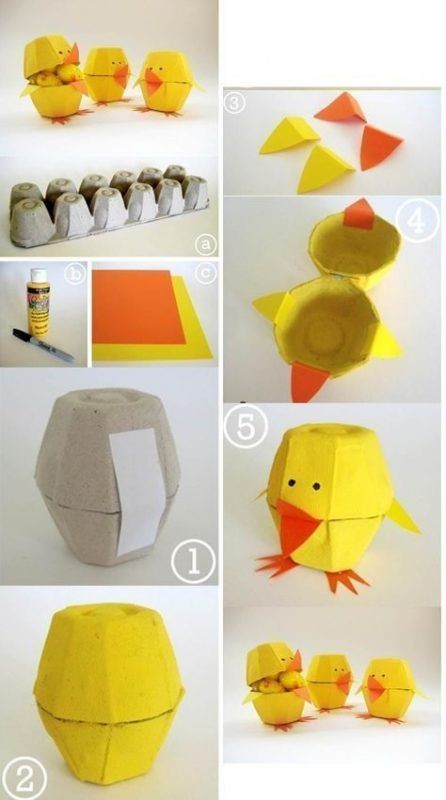 33 idées de bricolages originaux pour Pâques 32 33 idées de bricolages originaux pour Pâques 32