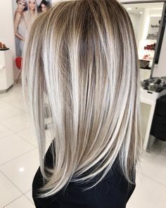 34 idées de couleurs de mèches blond cendré 34