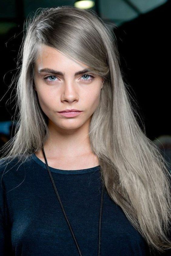 34 idées de couleurs de mèches blond cendré 10