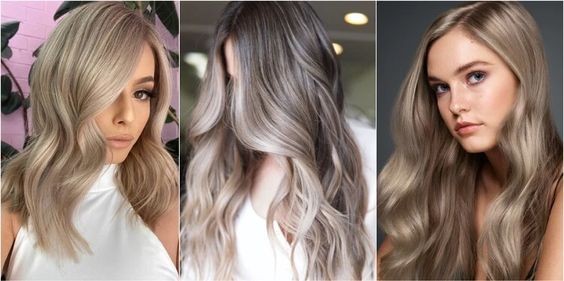 34 idées de couleurs de mèches blond cendré 14