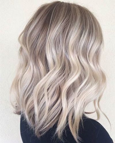 34 idées de couleurs de mèches blond cendré 26