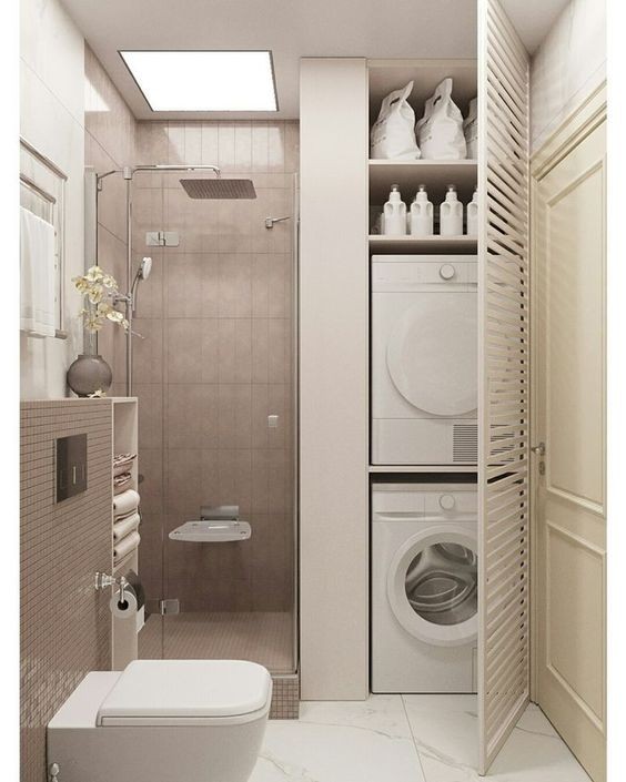 9 petites salles de bains avec lave-linge 17 9 petites salles de bains avec lave-linge 17