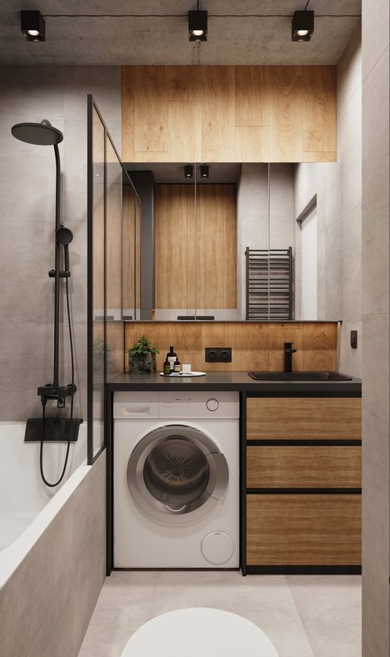 9 petites salles de bains avec lave-linge 7 9 petites salles de bains avec lave-linge 7
