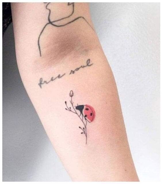 9 Top idées de Tatouages Coccinelle 12 9 Top idées de Tatouages Coccinelle 12