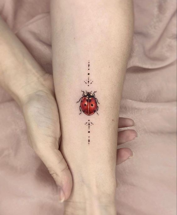 9 Top idées de Tatouages Coccinelle 8 9 Top idées de Tatouages Coccinelle 8