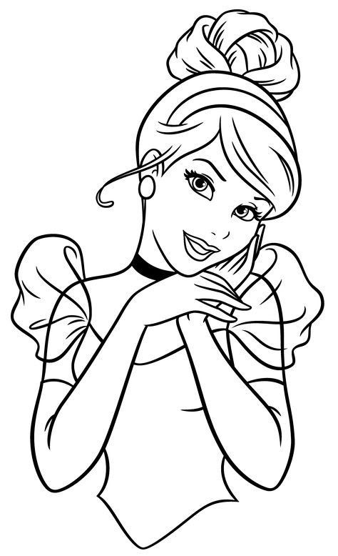 Coloriage princesse : 25 Dessins de Princesses Faciles à Colorier 18 Coloriage princesse : 25 Dessins de Princesses Faciles à Colorier 18