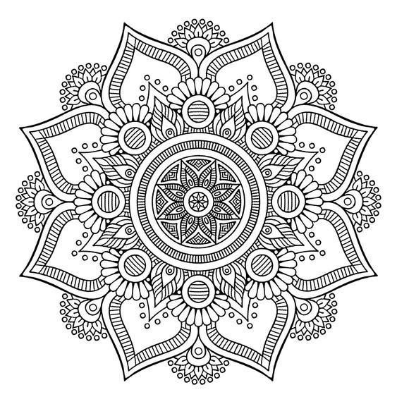 Coloriages mandala pour adulte : 40 dessins zen & anti-stress à imprimer gratuitement 11 Coloriages mandala pour adulte : 40 dessins zen & anti-stress à imprimer gratuitement 11