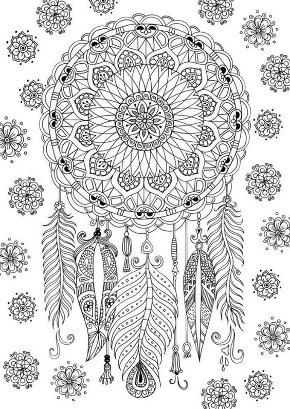 Coloriages mandala pour adulte : 40 dessins zen & anti-stress à