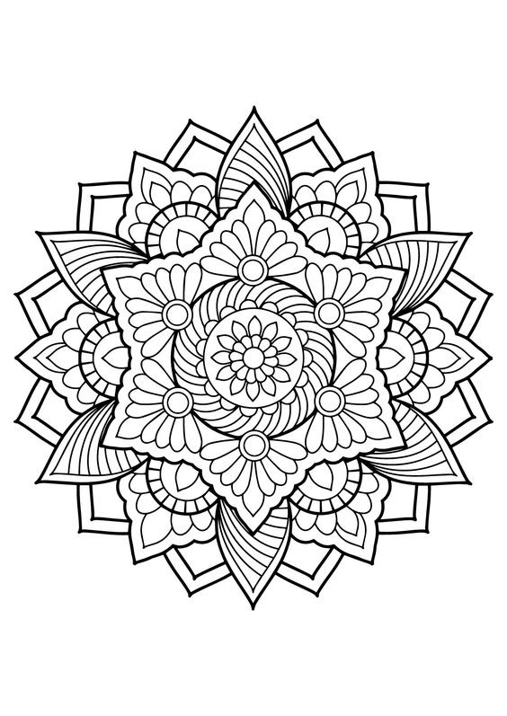 Coloriages mandala pour adulte : 40 dessins zen & anti-stress à imprimer gratuitement 4 Coloriages mandala pour adulte : 40 dessins zen & anti-stress à imprimer gratuitement 4