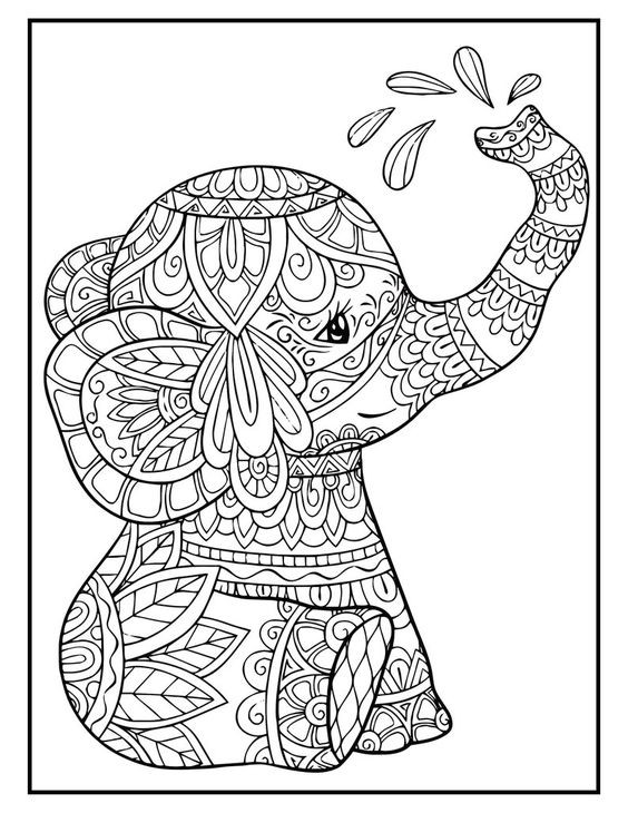 Coloriages mandala pour adulte : 40 dessins zen & anti-stress à