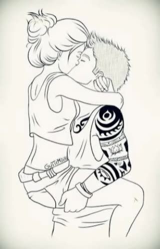 Dessin de couple : 59 idées pour apprendre à dessiner des couples 16 Dessin de couple : 59 idées pour apprendre à dessiner des couples 16