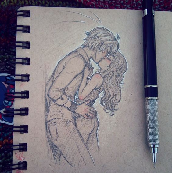 Dessin de couple : 59 idées pour apprendre à dessiner des couples 33 Dessin de couple : 59 idées pour apprendre à dessiner des couples 33